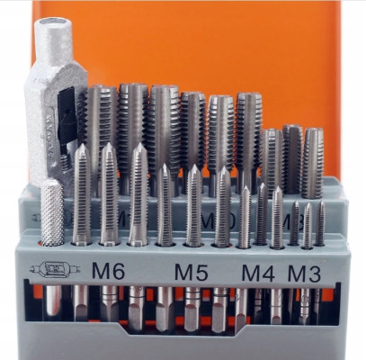 Zestaw gwintowników Corona C9181 M3 - M12 22 szt.