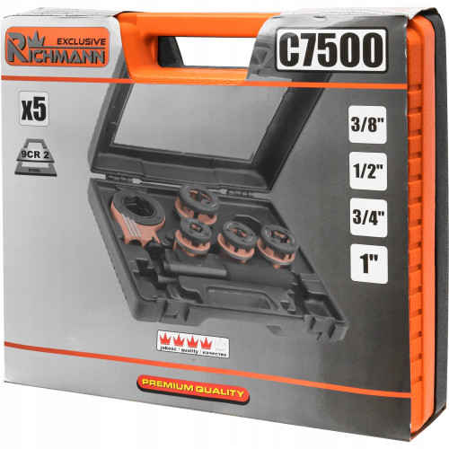Gwintownica Corona/Richmann C7500 głowice: 4 szt