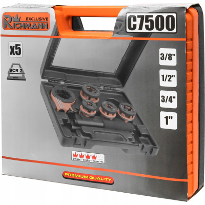 Gwintownica Corona/Richmann C7500 głowice: 4 szt
