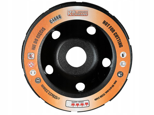 TARCZA GARNKOWA DIAMENTOWA 125MM RICHMANN C4686