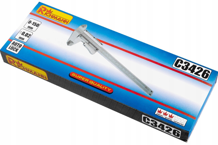 Suwmiarka analogowa Corona/Richmann 150 mm