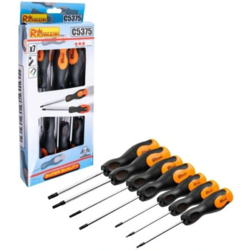 Zestaw wkrętaków torx Richmann C5375 7 elementów