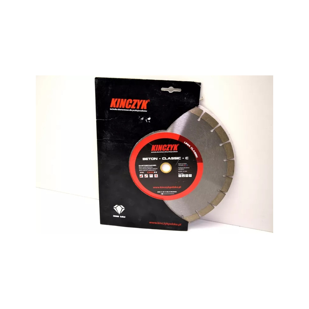 KINCZYK TARCZA BETON CLASSIC-C 300X15X25,4/20