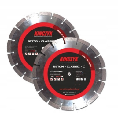 KINCZYK TARCZA BETON CLASSIC-C 300X15X25,4/20