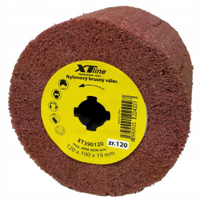 SZCZOTKA NYLONOWA 120 DO SATYNIARKI 120X100