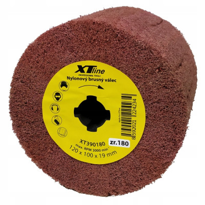 SZCZOTKA NYLONOWA 180 DO SATYNIARKI 120X100