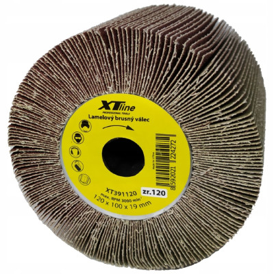 XTLINE SZCZOTKA LAMELKA 120 DO SATYNIARKI 120X100