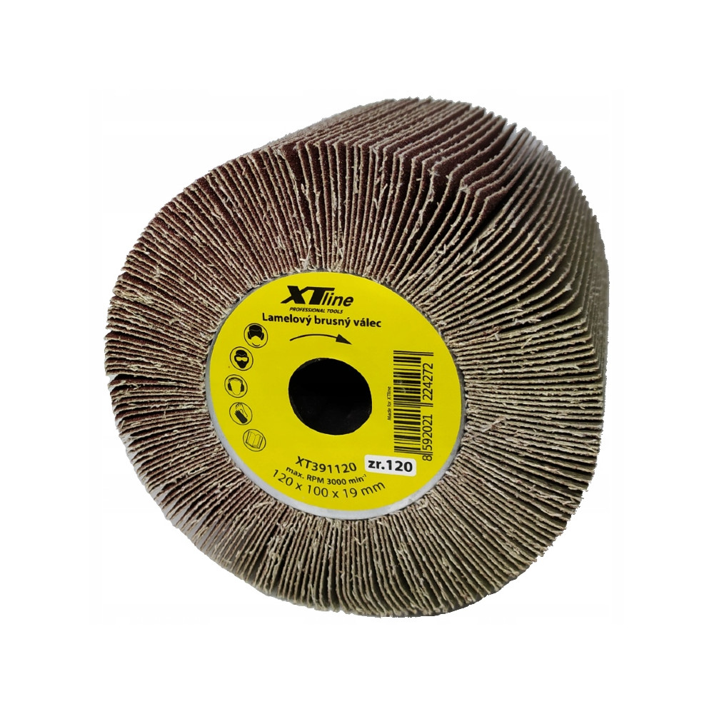 XTLINE SZCZOTKA LAMELKA 120 DO SATYNIARKI 120X100