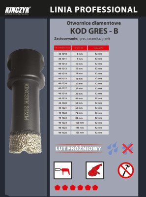 Otwornica Kinczyk 14 mm