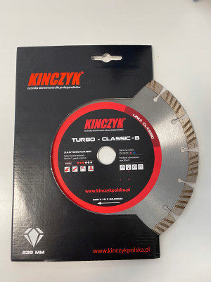 Tarcza diamentowa Kinczyk Beton Classic C 230 mm