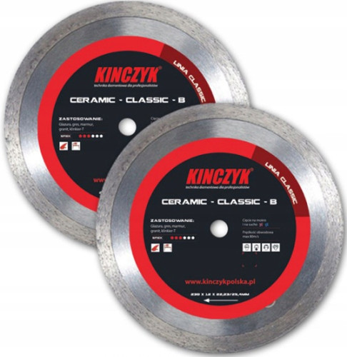 Tarcza diamentowa Kinczyk Beton Classic C 230 mm