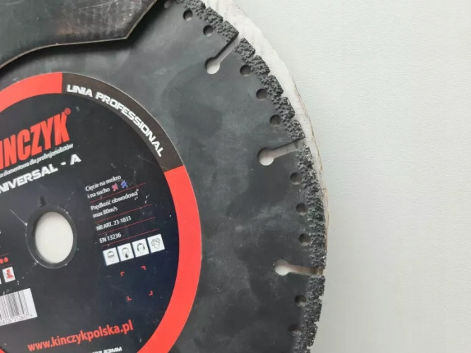 Tarcza diamentowa Kinczyk Beton Classic C 230 mm