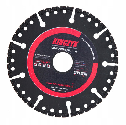 Tarcza diamentowa Kinczyk universal-a 125MM