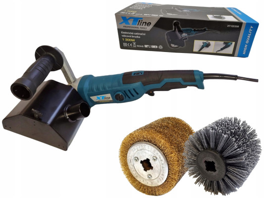 SZLIFIERKA WALCOWA SATYNIARKA + ZESTAW SZCZOTEK 2