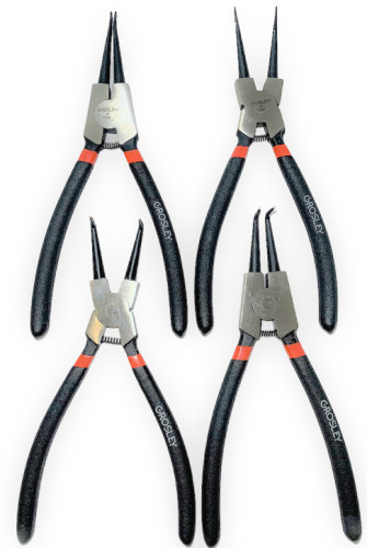 Zestaw szczypiec Grosley GR57010 230 mm 4 szt.