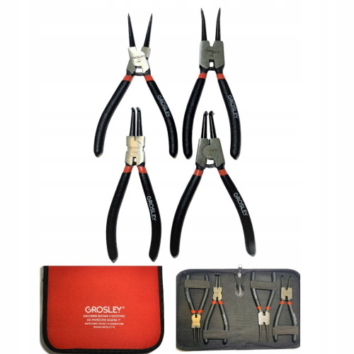 Zestaw szczypiec Grosley GR57009 180 mm