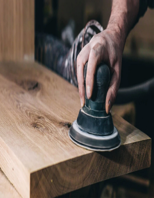 Satynowanie / szlifowanie i obróbka drewna